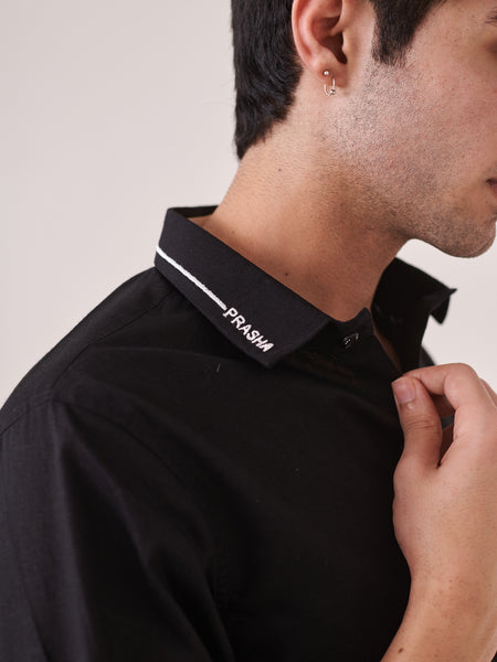 Face Embroidered Shirt