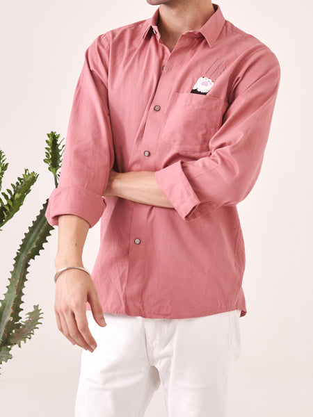 Paws Embroidered Shirt