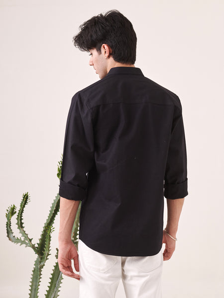 Elephant Embroidered Shirt