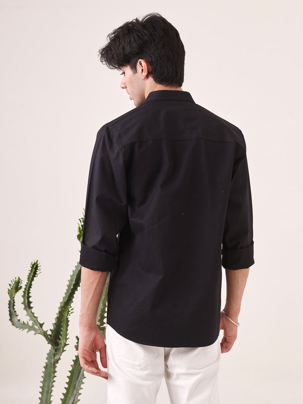 Elephant Embroidered Shirt
