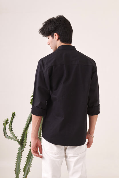 Elephant Embroidered Shirt