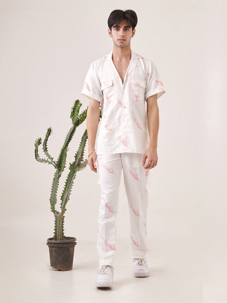 White Hands Printed Co-ord Set