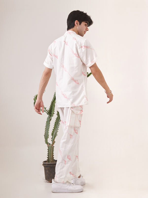 White Hands Printed Co-ord Set