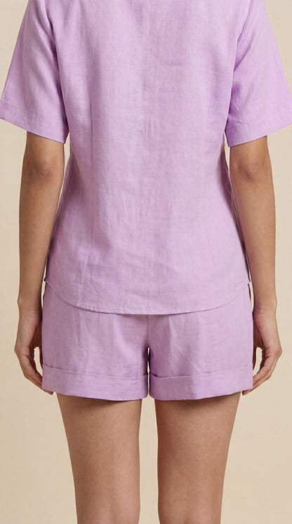 Lavender Ruffled Co-ord Set