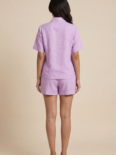 Lavender Ruffled Co-ord Set