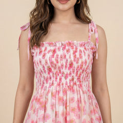 Floral Printed Maxi Dress