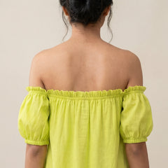 Lime Green Mini Dress