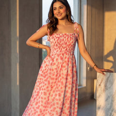 Floral Printed Maxi Dress
