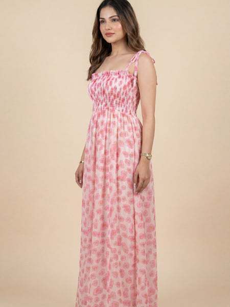 Floral Printed Maxi Dress