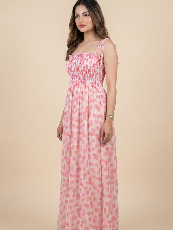 Floral Printed Maxi Dress