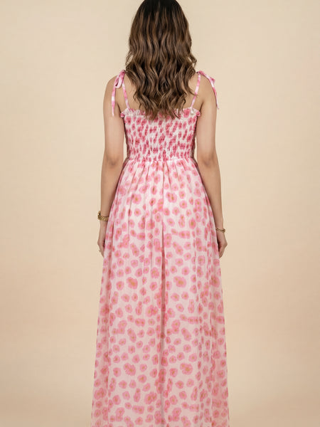 Floral Printed Maxi Dress