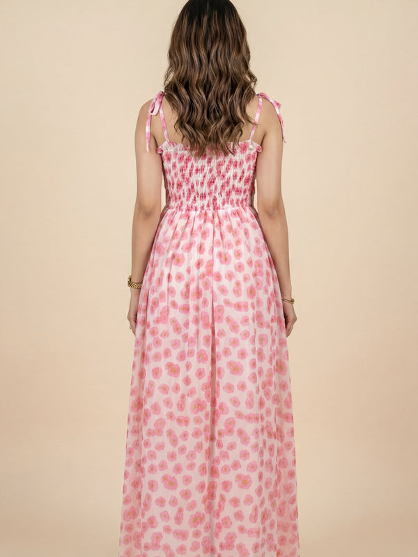 Floral Printed Maxi Dress