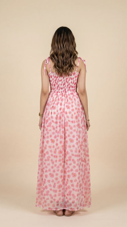 Floral Printed Maxi Dress