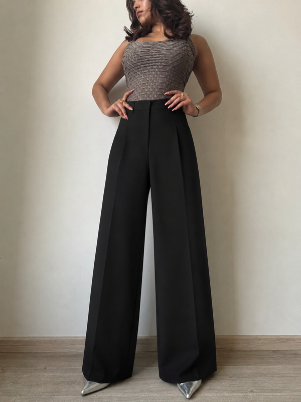 Women High Rise Smart Fit Korean Pants