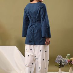 Pure Cotton Kurti with Farshi Salwar